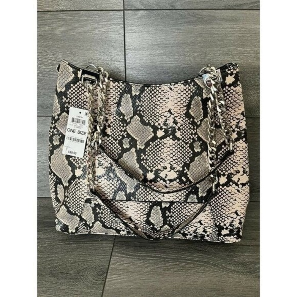 Inc Trippii Chain Tote shoulder bag animal print B000356